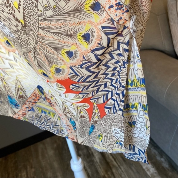 UMGEE womans dolman open cardigan short sleeve size S/M lightweight print - Picture 12 of 16